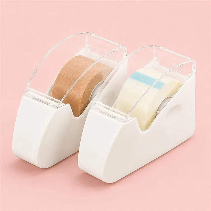 medical tape with dispenser